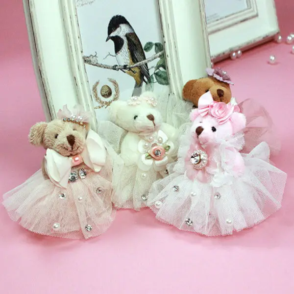 Wholesale 24pcs/lot Mini Size Teddy Bear Soft Plush Toys 8m Bears Cartoon Soft Toys For Bouquets Wedding Promotion Gifts
Wholesale 24pcs/lot Mini Size Teddy Bear Soft Plush Toys 8m Bears Cartoon Soft Toys For Bouquets Wedding Promotion Gifts