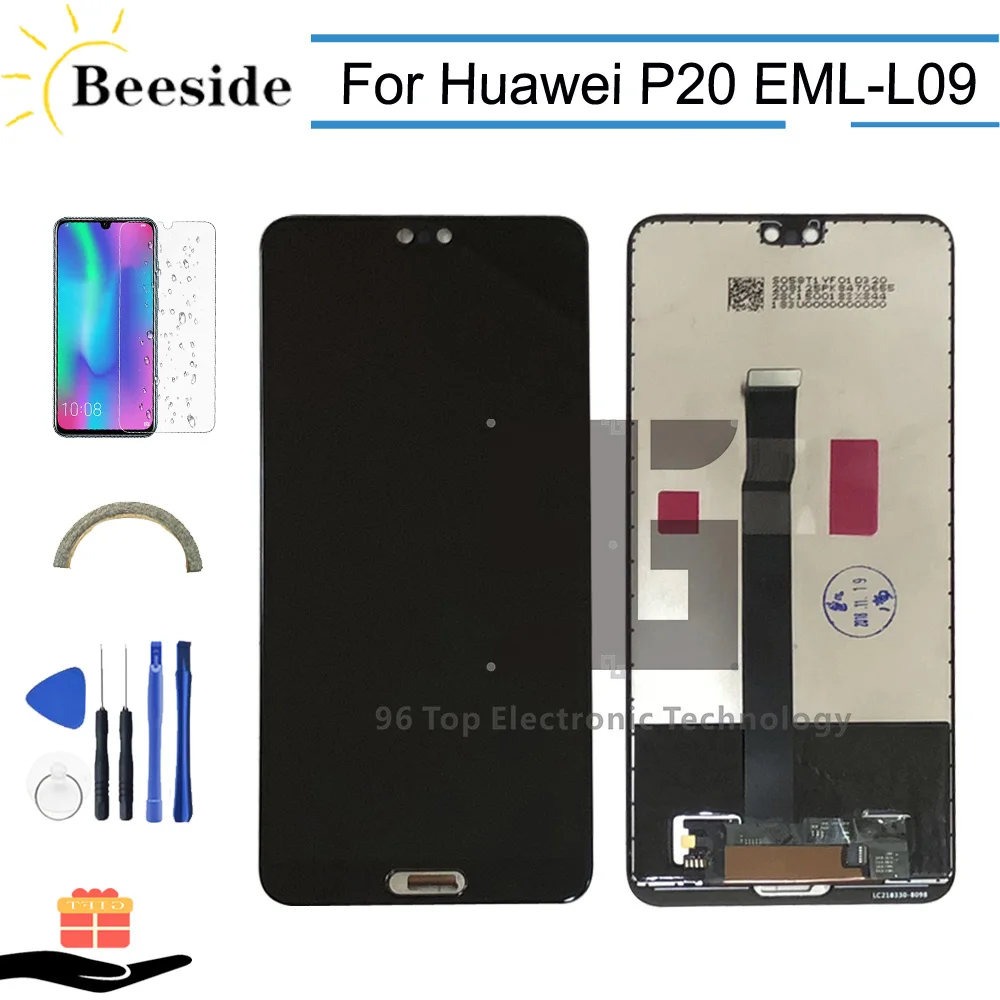 AA+ Quality LCD With Fingerprint For Huawei P20 EML-L09 EML-L22 EML-L29 EML-AL00 LCD Display Touch Screen Digitizer Assembly
AA+ Quality LCD With Fingerprint For Huawei P20 EML-L09 EML-L22 EML-L29 EML-AL00 LCD Display Touch Screen Digitizer Assembly