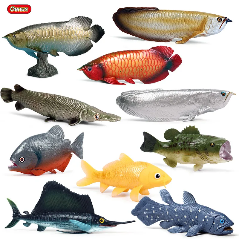 Oenux Ocean Fish Animals Model Simulation SeaLife Coelacanth Sailfish Action Figures PVC Aquarium Lifelike Educational Kids Toys
Oenux Ocean Fish Animals Model Simulation SeaLife Coelacanth Sailfish Action Figures PVC Aquarium Lifelike Educational Kids Toys
