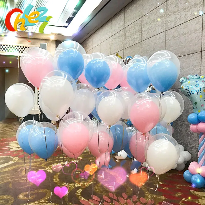 100pcs 12 inch Transparent Latex Balloons Can Fill With Confetti Mini Clear Balloon DIY Cake Decoration for Baby Shower Birthday
100pcs 12 inch Transparent Latex Balloons Can Fill With Confetti Mini Clear Balloon DIY Cake Decoration for Baby Shower Birthday