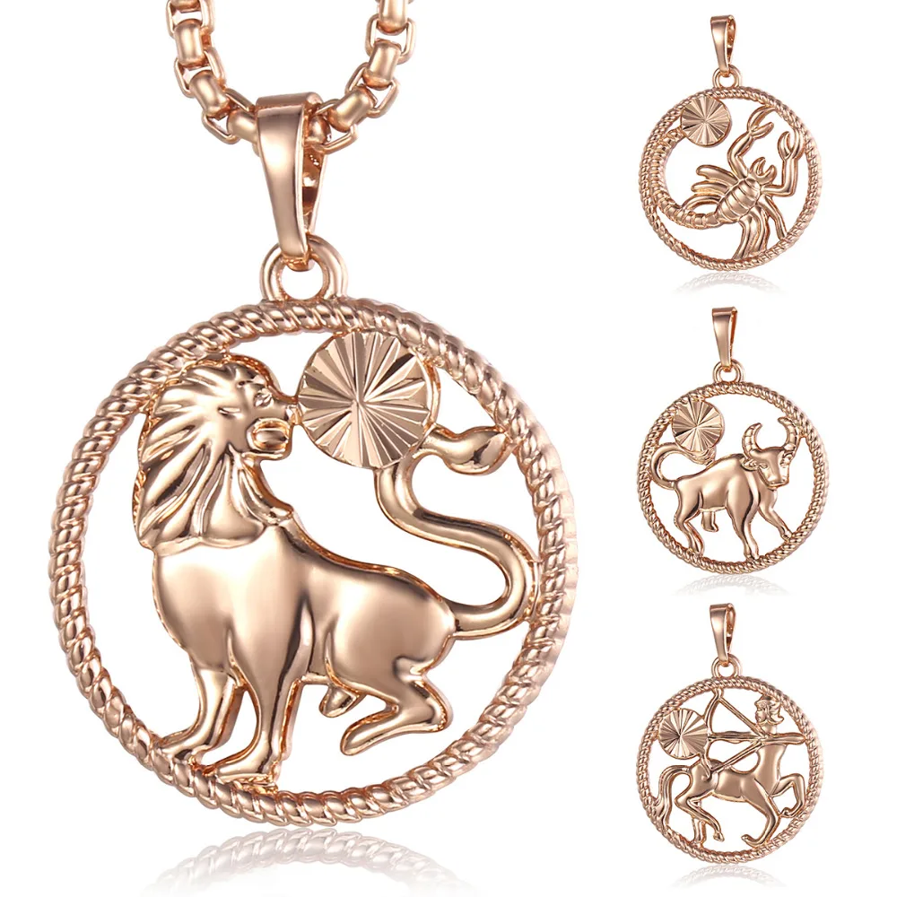 Davieslee Zodiac Sign Pendant Necklace For Women Men Womens Necklaces 12 Constellation 585 Rose Pendant Gold Filled Gift LGPM21
Davieslee Zodiac Sign Pendant Necklace For Women Men Womens Necklaces 12 Constellation 585 Rose Pendant Gold Filled Gift LGPM21