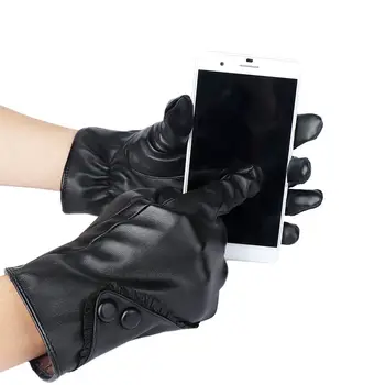 PU Leather Gloves Windproof Touch Screen Mittens Driving Gloves Winter Warm Mittens Women's Full Finger Motocycle Ski Gloves Tac
PU Leather Gloves Windproof Touch Screen Mittens Driving Gloves Winter Warm Mittens Women's Full Finger Motocycle Ski Gloves Tac