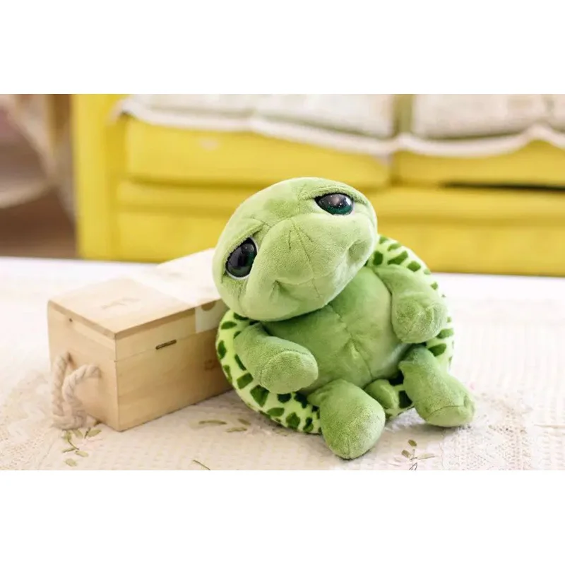 18CM Stuffed Plush Animals Super Green Big Eyes Stuffed Tortoise Turtle Animal Plush Baby Toy Gift
18CM Stuffed Plush Animals Super Green Big Eyes Stuffed Tortoise Turtle Animal Plush Baby Toy Gift