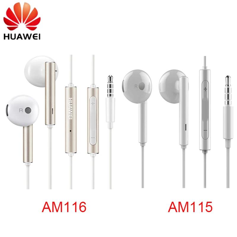 Original Huawei Honor AM115/ AM116(metal) Earphone With Mic/Volume Control For HUAWEI P/8/9 Lite P10 Plus Honor 5/6X Mate 7/8/9
Original Huawei Honor AM115/ AM116(metal) Earphone With Mic/Volume Control For HUAWEI P/8/9 Lite P10 Plus Honor 5/6X Mate 7/8/9