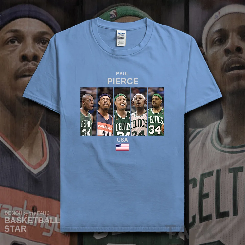 Paul t shirt men jerseys Pierce USA Boston basketballer star tshirt brands cotton fitness clothing summer t-shirts fans tees 20
Paul t shirt men jerseys Pierce USA Boston basketballer star tshirt brands cotton fitness clothing summer t-shirts fans tees 20