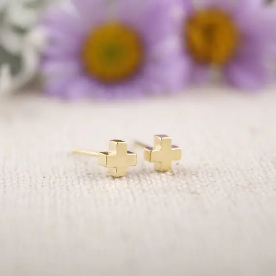 Jisensp Fashion Women Costume Jewelry Small Cross Shape Stud Earrings for Women Party Silver Color Cute Earrings Pendants Bijoux
Jisensp Fashion Women Costume Jewelry Small Cross Shape Stud Earrings for Women Party Silver Color Cute Earrings Pendants Bijoux
