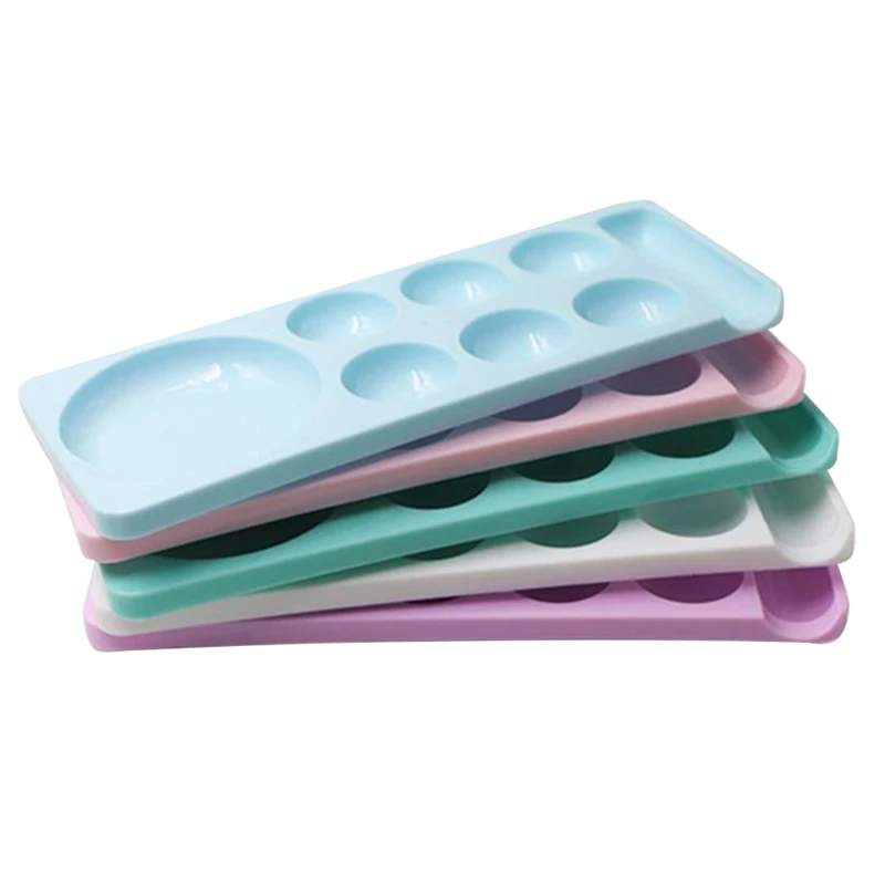Plastic Nail Tools 8 Dishes Rectangle Palette Makeup Mixed Tool UV Gel Polish Pigment Holder Container Manicure Plate
Plastic Nail Tools 8 Dishes Rectangle Palette Makeup Mixed Tool UV Gel Polish Pigment Holder Container Manicure Plate
