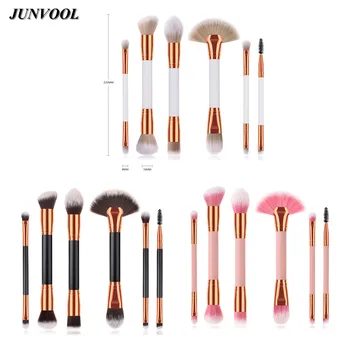 6pcs Double Head Makeup Brushes Fan Cosmetic Tools Wood Handle Double Contour Sculpting Brush+Eyebrow Comb Eyelash Make Up Brush
6pcs Double Head Makeup Brushes Fan Cosmetic Tools Wood Handle Double Contour Sculpting Brush+Eyebrow Comb Eyelash Make Up Brush