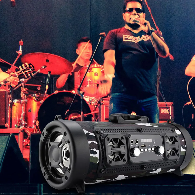 Wireless Bluetooth Waterproof Portable High-power 15W Music Barrel Speaker for Outdoor IJS998
Wireless Bluetooth Waterproof Portable High-power 15W Music Barrel Speaker for Outdoor IJS998