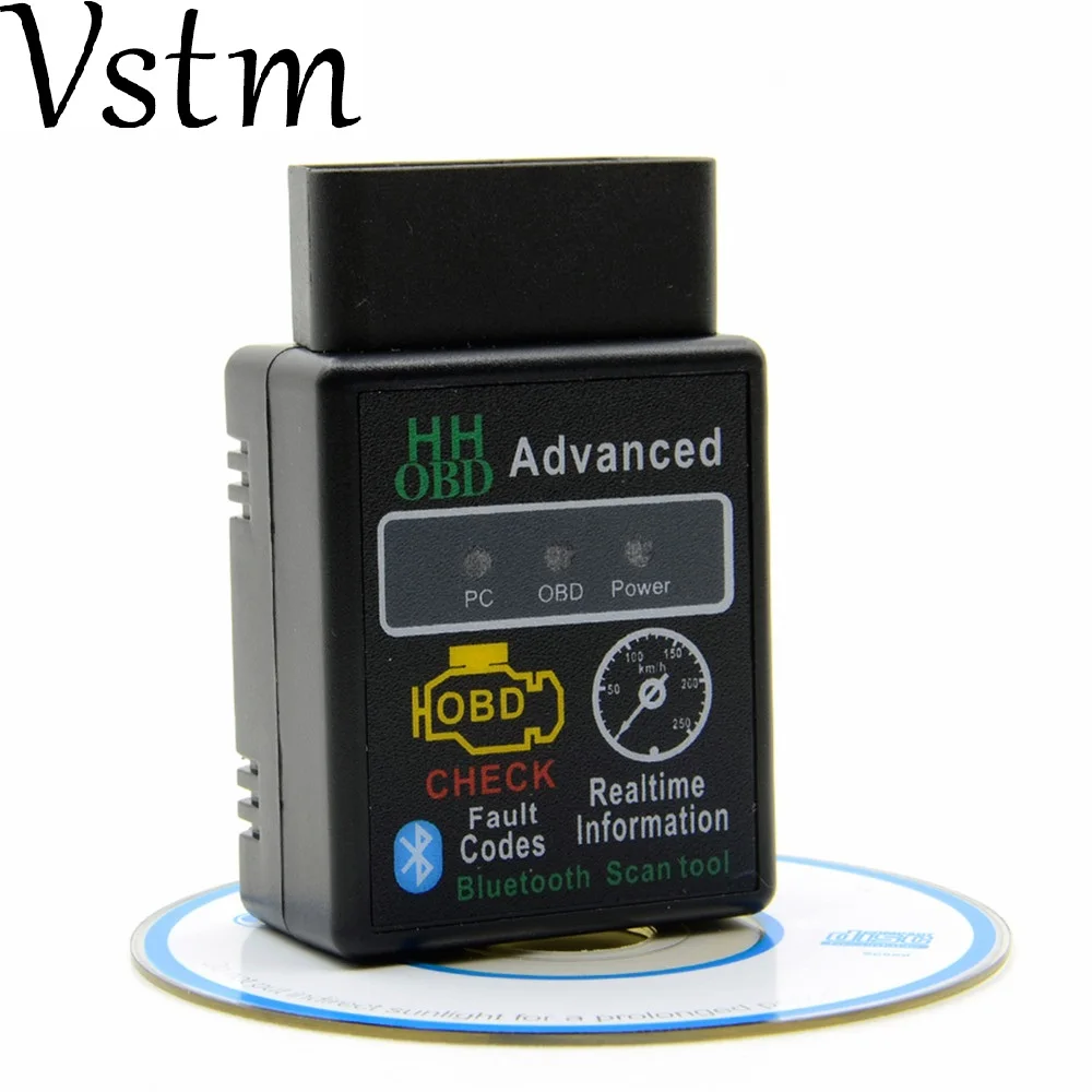 HH OBD ELM327 V2.1 Bluetooth OBD2 OBDII CAN BUS Check Engine Car Auto Diagnostic Scanner Tool Interface Adapter For Android PC
HH OBD ELM327 V2.1 Bluetooth OBD2 OBDII CAN BUS Check Engine Car Auto Diagnostic Scanner Tool Interface Adapter For Android PC