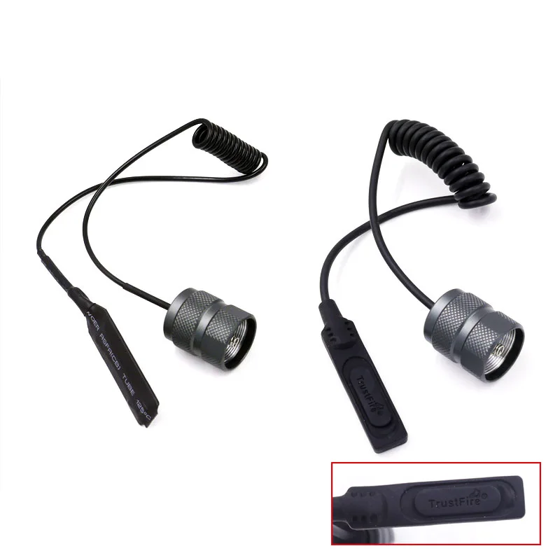 TrustFire Tactical Remote Control Pressure Switch Press Controller Replaceable Tailcap Torch Click for TrustFire Z5 Flashlight
TrustFire Tactical Remote Control Pressure Switch Press Controller Replaceable Tailcap Torch Click for TrustFire Z5 Flashlight