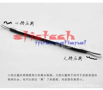 by dhl or ems 1000pcs Pro Blackheads Double Side Whiteheads Acne Remover Comedone Extractor Face Care Beauty Stainless Tool