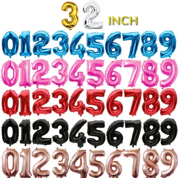 50pc 32inch Rose Gold Number Foil Balloons Digit air Ballons Happy Birthday Party Wedding Decoration Letter balloon wholesale
50pc 32inch Rose Gold Number Foil Balloons Digit air Ballons Happy Birthday Party Wedding Decoration Letter balloon wholesale