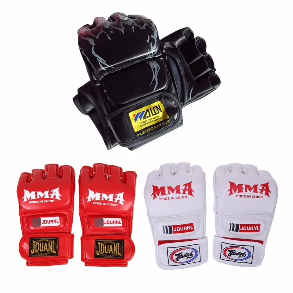 High Quality Kick Boxing Gloves PU Leather Half Finger Fight Glove Muay Thai Boxing Training Fitness Boxer Fight Equipment for A
High Quality Kick Boxing Gloves PU Leather Half Finger Fight Glove Muay Thai Boxing Training Fitness Boxer Fight Equipment for A