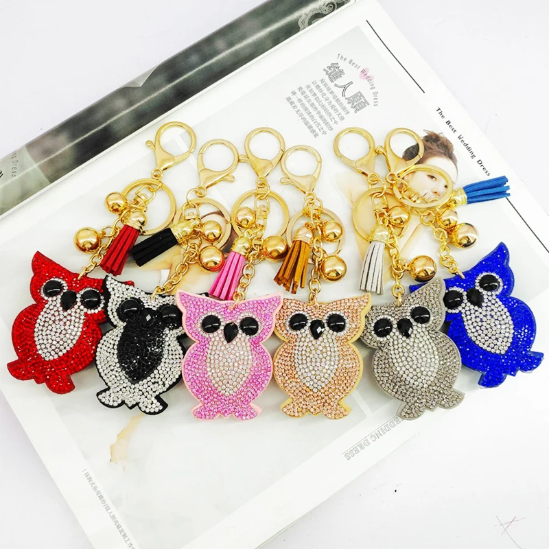 Cute Key Chains Cartoon Owls Rhinestone Keychains Bags Wallet Pendants Decoration Jewelry Ornaments Phone Accessories
Cute Key Chains Cartoon Owls Rhinestone Keychains Bags Wallet Pendants Decoration Jewelry Ornaments Phone Accessories