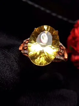 Citrine ring Free shipping Real and natural citrine 925 sterling silver Fine yellow gem 11*15mm For Man Or Woman
Citrine ring Free shipping Real and natural citrine 925 sterling silver Fine yellow gem 11*15mm For Man Or Woman