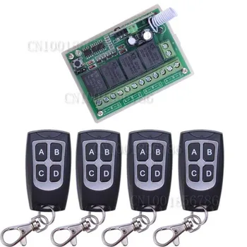 4 Channel DC 12V 4CH RF Wireless Remote Control Switch System 315 MHz 433 MHz Transmitter And Receiver
4 Channel DC 12V 4CH RF Wireless Remote Control Switch System 315 MHz 433 MHz Transmitter And Receiver