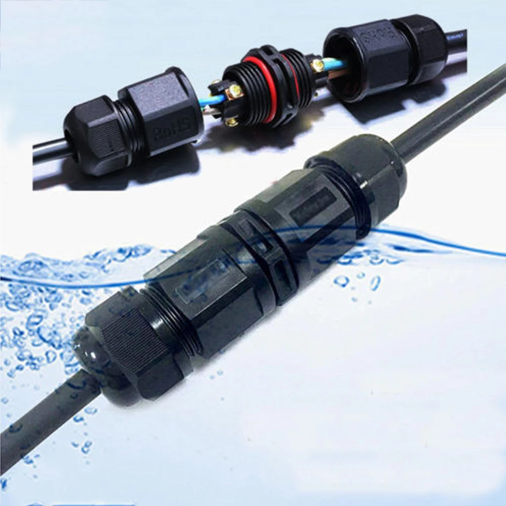 Cable Connector Screw IP68 Waterproof Practical Socket Widely Use Durable Compact Adapter Outdoor Electrical Wire Plug ABS
Cable Connector Screw IP68 Waterproof Practical Socket Widely Use Durable Compact Adapter Outdoor Electrical Wire Plug ABS