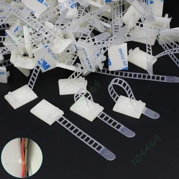 500pcs /lot Wholesale Adjustable Self Adhesive Wire Fixing Clamp Cable Tie Mount Plastic Sticker 85mm
500pcs /lot Wholesale Adjustable Self Adhesive Wire Fixing Clamp Cable Tie Mount Plastic Sticker 85mm
