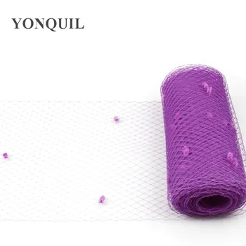 Lavender mix dot birdcage veil 45CM Width Russian veiling DIY Hair accessories millinery veils for hats or more color LDV09
Lavender mix dot birdcage veil 45CM Width Russian veiling DIY Hair accessories millinery veils for hats or more color LDV09