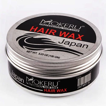 

Mokeru 150g Long-Lasting Moisturizing Eco Styling Gel Extra Strong Hold Hair Wax Pomade Edge Control Gel For Men Hair Styling