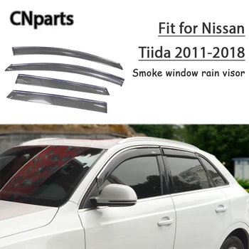 CNparts 4pcs ABS For Nissan Tiida C12 2011 2012 2013 2014-2018 Car Smoke Window Visor Keep Fresh Air convection Accessories
CNparts 4pcs ABS For Nissan Tiida C12 2011 2012 2013 2014-2018 Car Smoke Window Visor Keep Fresh Air convection Accessories