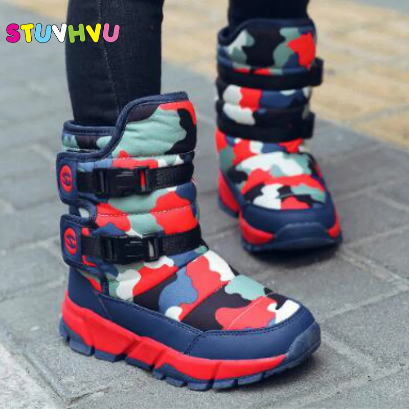 2018 Winter warm children snow boots fashion waterproof kids shoes camouflage girls boys thickening flat warm plush snow boots
2018 Winter warm children snow boots fashion waterproof kids shoes camouflage girls boys thickening flat warm plush snow boots