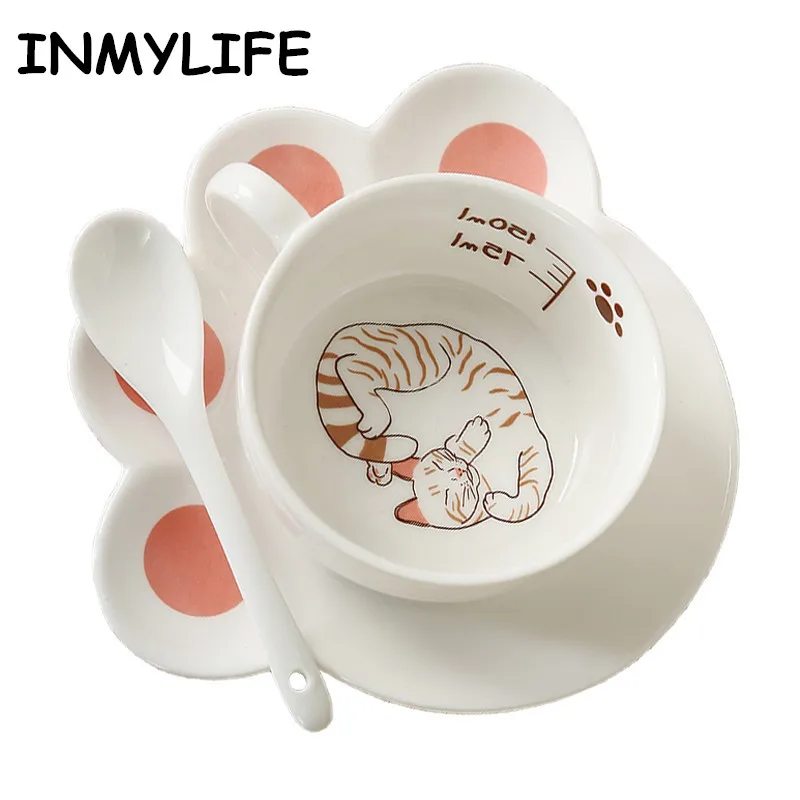 INMYLIFE Cat People Cat Cup Cartoon Coffee Set Catlike Milk Breakfast Cup Ceramic Coffee cup Heat-resistant 150ml/5.1oz
INMYLIFE Cat People Cat Cup Cartoon Coffee Set Catlike Milk Breakfast Cup Ceramic Coffee cup Heat-resistant 150ml/5.1oz
