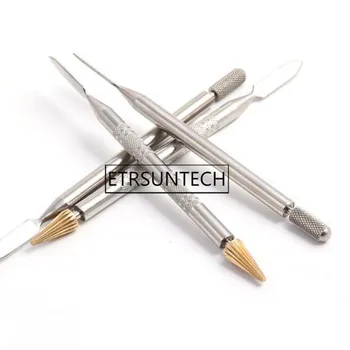 50pcs DIY Dual Head Brass Head Leather Edge Oil Gluing Dye Pen Applicator Speedy Paint Roller Tool for Leather Craft Tools
50pcs DIY Dual Head Brass Head Leather Edge Oil Gluing Dye Pen Applicator Speedy Paint Roller Tool for Leather Craft Tools