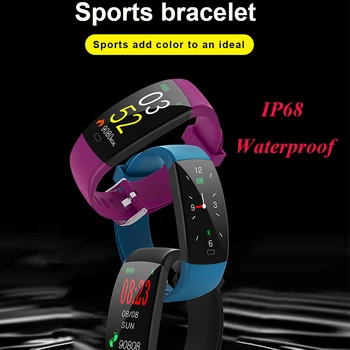 Smart watch 0.96 inch Fitness Bracelet Watch IP68 Waterproof Heart Rate Monitor Pedometer smart band sports tracker PK m4 m3
Smart watch 0.96 inch Fitness Bracelet Watch IP68 Waterproof Heart Rate Monitor Pedometer smart band sports tracker PK m4 m3