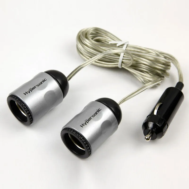 Hypersonic 2 Way Car Cigarette Lighter Power Socket Charger DC12V 2 Way Socket Splitter Charger Universal
Hypersonic 2 Way Car Cigarette Lighter Power Socket Charger DC12V 2 Way Socket Splitter Charger Universal