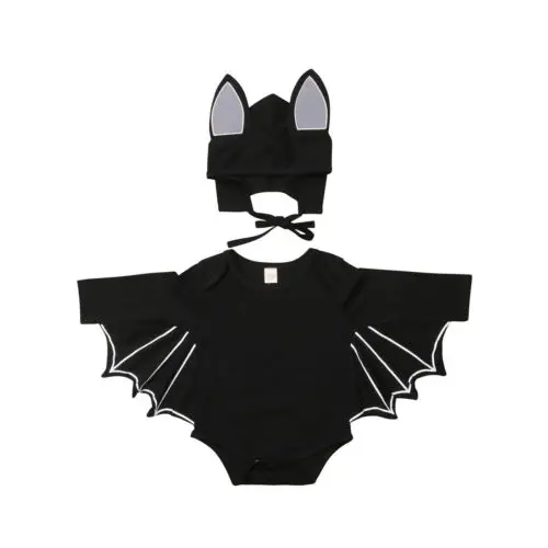 Halloween Costume Newborn Baby Boy Clothing Bodysuit Long Sleeve Wing Jumpsuit Hat 2pcs Cute Clothes Baby Boys 0-18M
Halloween Costume Newborn Baby Boy Clothing Bodysuit Long Sleeve Wing Jumpsuit Hat 2pcs Cute Clothes Baby Boys 0-18M