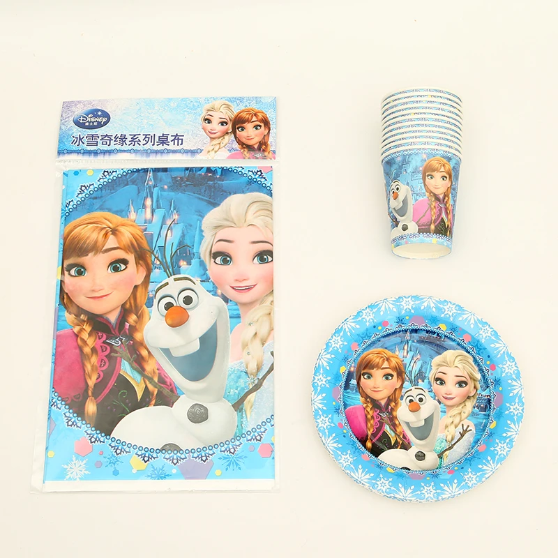37pcs Disney Frozen Theme Cup+Plate+Tablecloth Birthday Party Decorations Party Supplies Disposable Tableware Sets Party Favors
37pcs Disney Frozen Theme Cup+Plate+Tablecloth Birthday Party Decorations Party Supplies Disposable Tableware Sets Party Favors