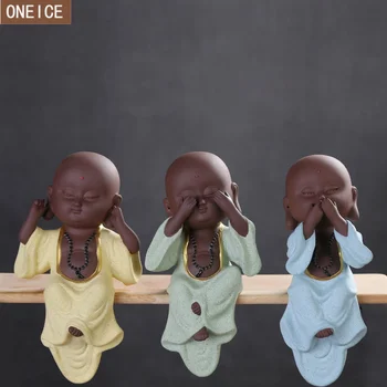 Buddha statues small monk color sand ceramic home club geomantic decoration Purple Sand Figurines Tea Pet Decorative statue
Buddha statues small monk color sand ceramic home club geomantic decoration Purple Sand Figurines Tea Pet Decorative statue