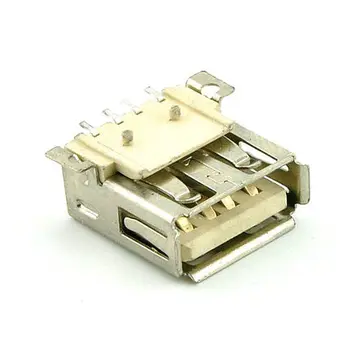 Patch A female USB socket USB-A type connector female (50pcs) 
Patch A female USB socket USB-A type connector female (50pcs)