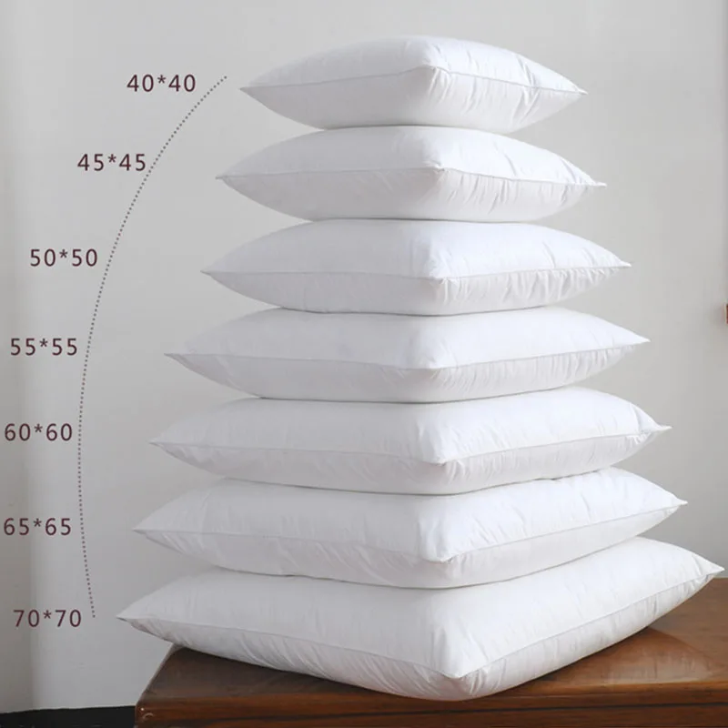 White Cushion Insert Soft for Car Chair Down Alternative Throw Pillow Core Inner Seat Cushion Filling 40-75cm 40*40 45*45 75*75
White Cushion Insert Soft for Car Chair Down Alternative Throw Pillow Core Inner Seat Cushion Filling 40-75cm 40*40 45*45 75*75