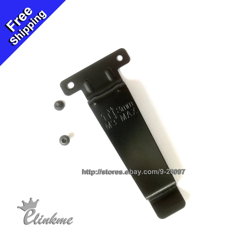 1.57" *3.48"(40mm *88mm )Kydex Holster Clip knife scabbard Clip DIY Black Clip , free shipping
1.57" *3.48"(40mm *88mm )Kydex Holster Clip knife scabbard Clip DIY Black Clip , free shipping