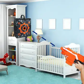 Kids Target Bag Children Target Pouch Storage Carry Equipment Bag for Nerf N-strike Elite Series
Kids Target Bag Children Target Pouch Storage Carry Equipment Bag for Nerf N-strike Elite Series