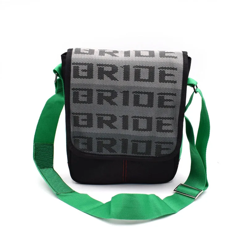 JDM Style Bride Men's Messenger Bags Canvas Shoulder Bag Fashion Business Crossbody Bag With Racing Harness Shoulder Straps
JDM Style Bride Men's Messenger Bags Canvas Shoulder Bag Fashion Business Crossbody Bag With Racing Harness Shoulder Straps