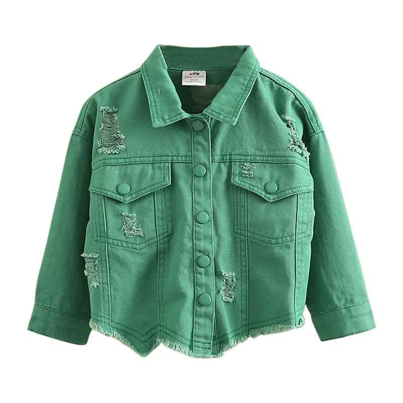 2021 Autumn Spring New Fashion 2 3 4 6 8 10 12 Years Teenage Little Girls Outwear Tops Green Denim Jacket For Kids Baby Girls
2021 Autumn Spring New Fashion 2 3 4 6 8 10 12 Years Teenage Little Girls Outwear Tops Green Denim Jacket For Kids Baby Girls