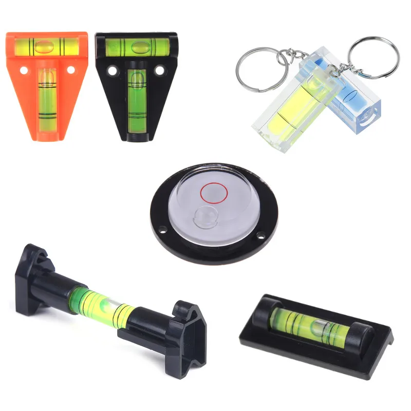 Mini Spirit Level Measurement Instrument T-type Round Square Spirit Level Bubble 9 Styles With Keychain
Mini Spirit Level Measurement Instrument T-type Round Square Spirit Level Bubble 9 Styles With Keychain