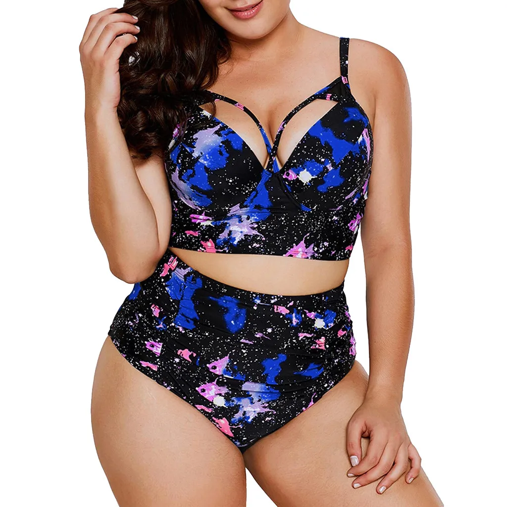 Plus Size Tankini Swimwear Brazilian Floral Print Swimming Suit For Women Big Size Swimsuit Maillot De Bain Femme Vestidos Mujer
Plus Size Tankini Swimwear Brazilian Floral Print Swimming Suit For Women Big Size Swimsuit Maillot De Bain Femme Vestidos Mujer
