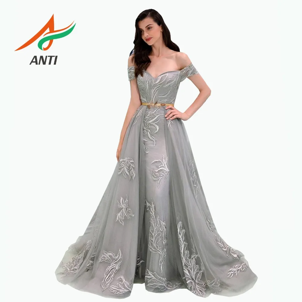 ANTI Off the Shoulder Long Mermaid Evening Dress 2019 Robe De Soiree Detachable tail longue Formal Gown abiye gece elbisesi Plus
ANTI Off the Shoulder Long Mermaid Evening Dress 2019 Robe De Soiree Detachable tail longue Formal Gown abiye gece elbisesi Plus