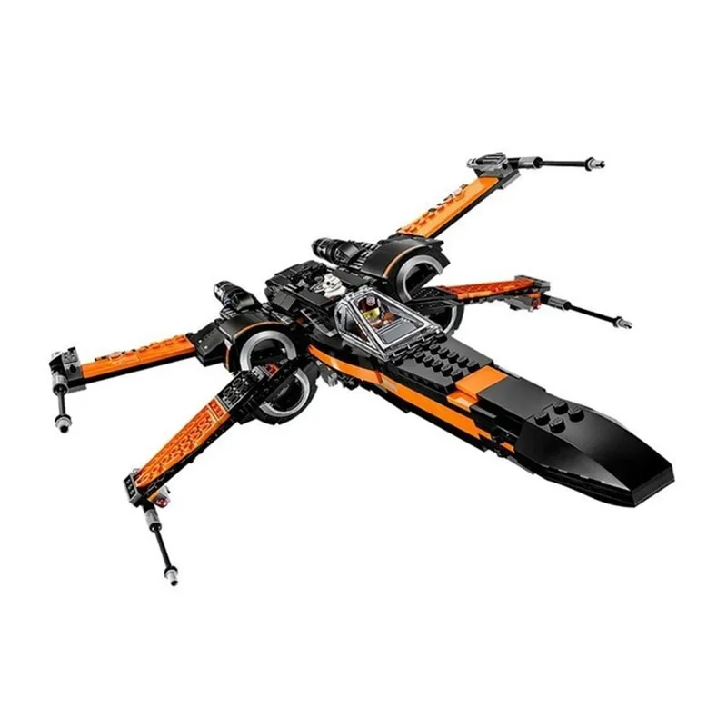 

Starwars 75102 75149 75211 X Wing Star Tie Fighter Building Blocks Compatible with Legoinglys Star Plan Wars Toys for Children