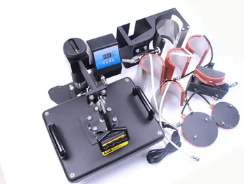 8 in 1 combo sublimation transfer machine heat press printer for printing mugs T-shirt plate
8 in 1 combo sublimation transfer machine heat press printer for printing mugs T-shirt plate