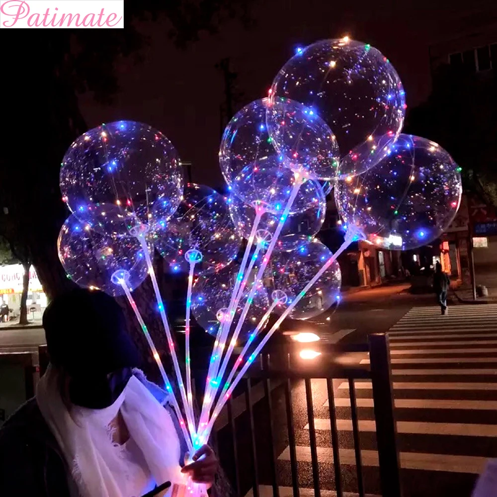 Reusable Luminous LED Balloon Transparent Round Bubble Birthday Party Wedding Decoration LED Bubble Balloon Baby Shower Kids Toy
Reusable Luminous LED Balloon Transparent Round Bubble Birthday Party Wedding Decoration LED Bubble Balloon Baby Shower Kids Toy