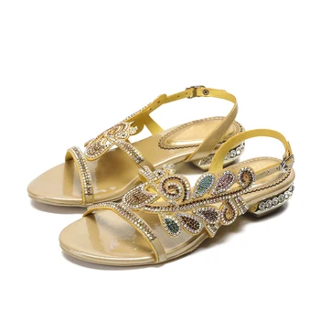 Golden Vine Pattern Sandals Non-slip Fashion Party Dinner Flat Sandals Little Girl Sandals Beach Sandals
Golden Vine Pattern Sandals Non-slip Fashion Party Dinner Flat Sandals Little Girl Sandals Beach Sandals