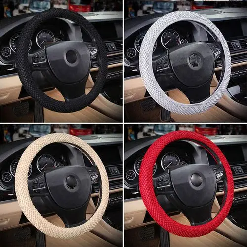 Universal Durable Ice Silk Mesh Elastic Wheel Steering Stitch Car Steering Breathable Wheel Cover
Universal Durable Ice Silk Mesh Elastic Wheel Steering Stitch Car Steering Breathable Wheel Cover