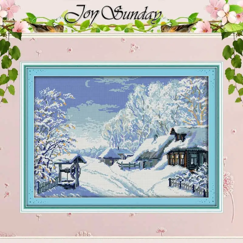 The Middle of Winter Counted Cross Stitch 11 14CT Cross Stitch landscape Cross Stitch Kits for Embroidery Home Decor Needlework
The Middle of Winter Counted Cross Stitch 11 14CT Cross Stitch landscape Cross Stitch Kits for Embroidery Home Decor Needlework