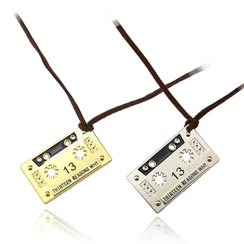 Vintage Thirteen Reasons Why Audio Tape Pendant Necklace 13 Reasons Why Cassette Tape Silvertone Metal Chain Necklace
Vintage Thirteen Reasons Why Audio Tape Pendant Necklace 13 Reasons Why Cassette Tape Silvertone Metal Chain Necklace